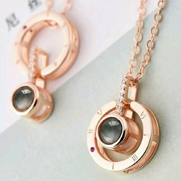 Jewelry - NEW Roman Numeral  Projection Pendant